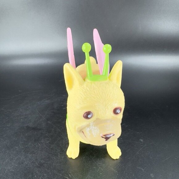 Ankyo Development Party Puppy Dog In Butterfly Costume Figurine Decor Plastic - Picture 12 of 14